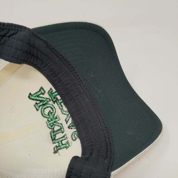 Nike FlexFit North Texas Mean Green White Embroidered Logo Swoosh - Picture 10 of 11